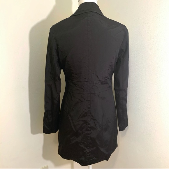 Marc New York Long 3 Button Front Closure Coat - Picture 4 of 7